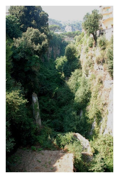 valloni intorno a Sorrento